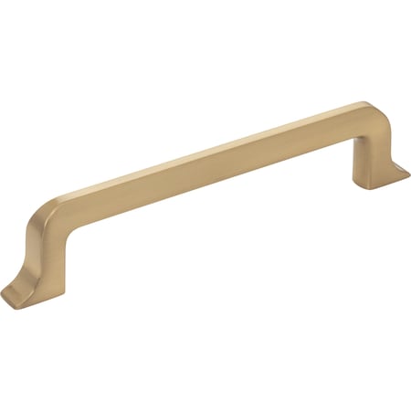 128 Mm Center-to-Center Satin Bronze Callie Cabinet Pull